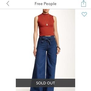 Free People Augusta Wide Leg Jeans